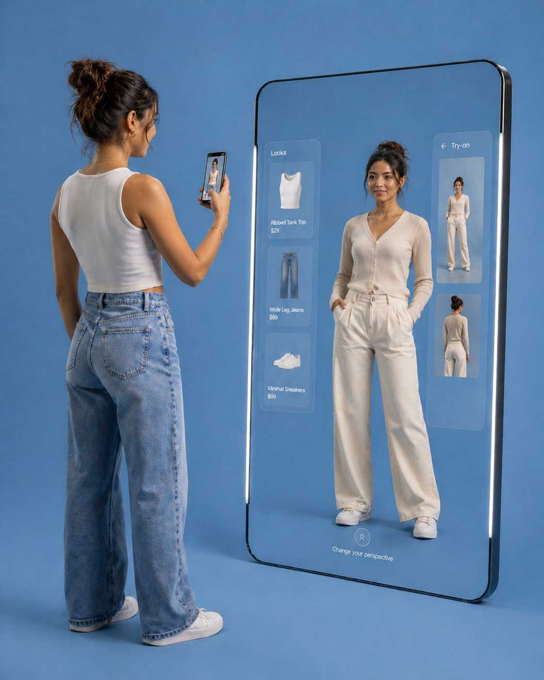 Virtual Try-On Mirror Experience