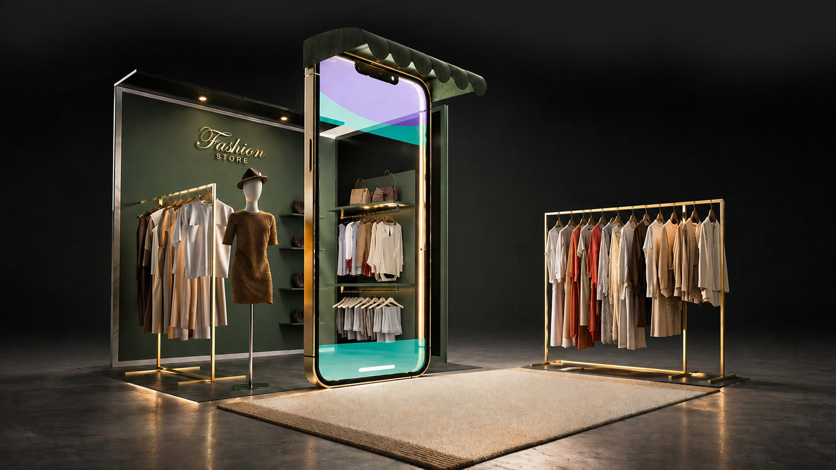 Mix and match boutique scene